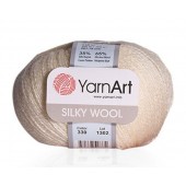 Silky Wool (65% шерсть мериноса, 35% искуственный шелк) - YarnArt - ПРЯЖА - Два сундука