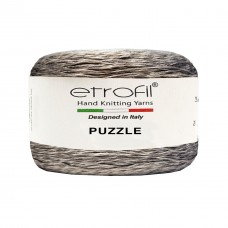 Пряжа Etrofil Puzzle Pz002 (Бежевый Синий)