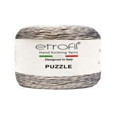 Пряжа Etrofil Puzzle Pz004 (Бирюзовый Серый)