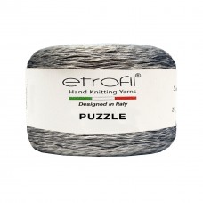 Пряжа Etrofil Puzzle Pz007 (Фиолетовый Белый Синий)