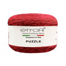 Пряжа Etrofil Puzzle Pz008 (Розовый Красный Бургундия)