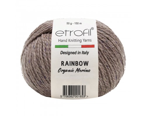 Пряжа Etrofil Rainbow Rn165 (Серый Бежевый)