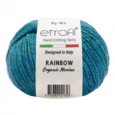 Пряжа Etrofil Rainbow Rn166 (Темно Бирюзовый)