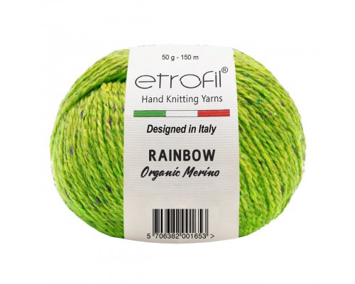 Пряжа Etrofil Rainbow Rn172 (Арахис Зеленый)