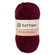 Пряжа Kartopu Elite Wool Grande K110 (Бордо)