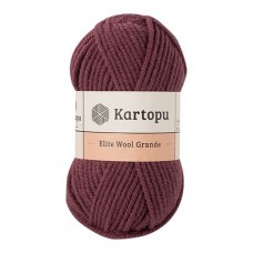 Пряжа Kartopu Elite Wool Grande K1707 (Вишня)