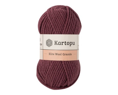 Пряжа Kartopu Elite Wool Grande K1707 (Вишня)