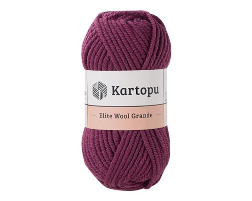 Пряжа Kartopu Elite Wool Grande K1723 (Виноград)