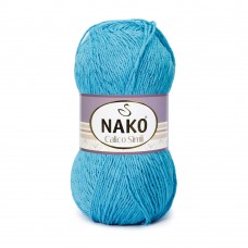 Пряжа Nako Calico Simli 03792 (Бирюзовый)