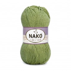 Пряжа Nako Calico Simli 06688 (Хаки)