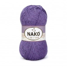 Пряжа Nako Calico Simli 10287 (Фиолетовый)