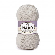 Пряжа Nako Calico Simli 10874 (Бежевый)