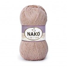 Пряжа Nako Calico Simli 11220 (Пудра)