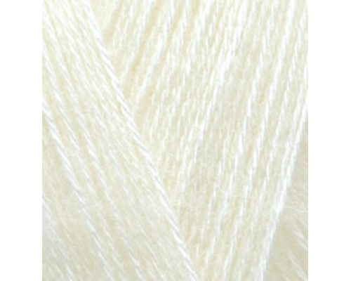 Пряжа Alize Angora Gold 01 (Молочный)