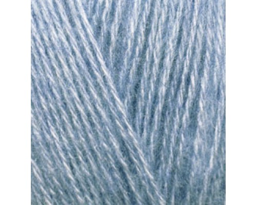 Пряжа Alize Angora Gold 221 (Светлый Джинс Меланж)