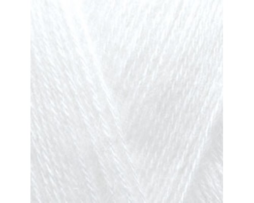 Пряжа Alize Angora Gold 55 (Белый)