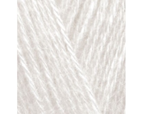 Пряжа Alize Angora Gold 599 (Слоновая Кость)