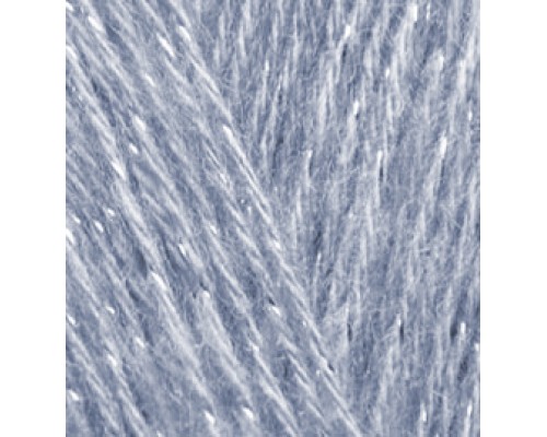 Пряжа Alize Angora Gold Simli 221 (Светлый Джинс Меланж)