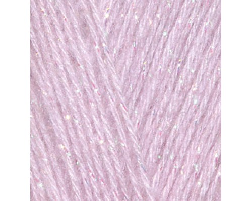 Пряжа Alize Angora Gold Simli 27 (Лиловый)