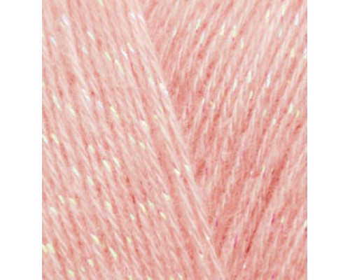 Пряжа Alize Angora Gold Simli 363 (Розовый)