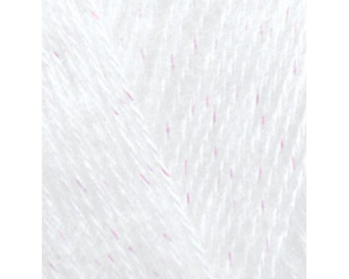 Пряжа Alize Angora Gold Simli 55 (Белый)