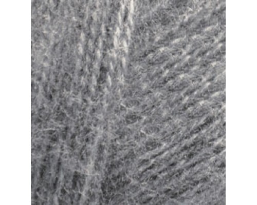 Пряжа Alize Angora Real 40 182 (Средне Серый Меланж)