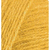 Пряжа Alize Angora Real 40 488 (Темно - Желтый)