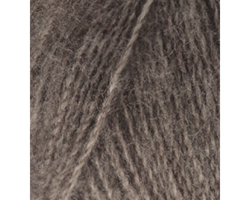 Пряжа Alize Angora Real 40 553 (Кофейный Меланж )