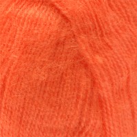 Пряжа Alize Angora Real 40 654 (Оранжевый Апельсин)