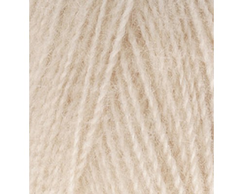 Пряжа Alize Angora Real40  67 (Св. Топленое Молоко)