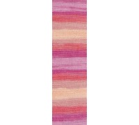 Пряжа ALIZE Bamboo Fine Batik  (3682-роз/фуксия/коралл/экрю) - Bamboo Fine Batik (Бамбук-100%) - Alize - ПРЯЖА - Два сундука