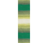 Пряжа ALIZE Bamboo Fine Batik  (4557-фисташка/хаки/зелен/желт) - Bamboo Fine Batik (Бамбук-100%) - Alize - ПРЯЖА - Два сундука