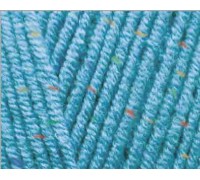 Alize COTTON GOLD TWEED  - 245 (морская волна) - COTTON GOLD TWEED - Alize - ПРЯЖА - Два сундука