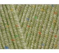 Alize COTTON GOLD TWEED  - 372 (хаки) - COTTON GOLD TWEED - Alize - ПРЯЖА - Два сундука