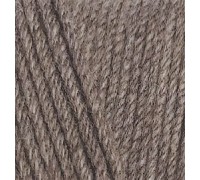 Alize Lanacoton 688 (кофейно-бежевый меланж) купить пряжу Ализе Ланакотон мотками в интернет-магазине ДВА Сундука 2sunduka.ru