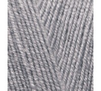 Пряжа LANAGOLD FINE  Alize - 200 (серый) - LANAGOLD FINE  Alize_ - Alize - ПРЯЖА - Два сундука