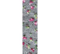 Пряжа Alize Maxi Flower 5076 (Серый, розовый) - Купить мотками пряжу в интернет магазине по низким ценам ДВА Сундука 2synduka.ru самовывоз доставка наложенным платежом почтой