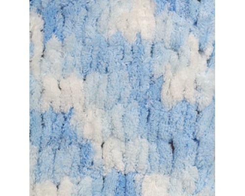 Alize Puffy Color 5865 (Бело-Голубой)