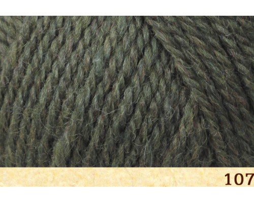 Пряжа Fibranatura Renew Wool 107 (Оливковый)