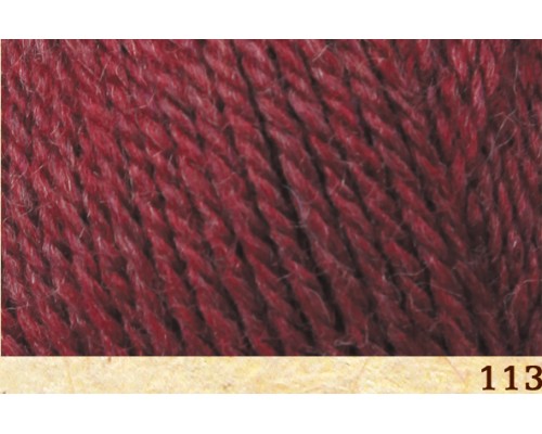 Пряжа Fibranatura Renew Wool 113 (Бордовый)