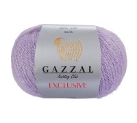 Пряжа GAZZAL (Газзал) EXCLUSIVE - 9907 (Нежная сирень) - Gazzal EXCLUSIVE  (50%шелк,10%кид-мохер,40%меринос) - GAZZAL - ПРЯЖА - Два сундука