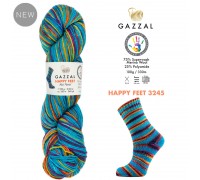 Gazzal Happy Feet 3245 купить пряжу Газзал Хепи Фит мотками в интернет-магазине ДВА Сундука 2sunduka.ru