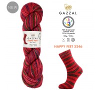 Gazzal Happy Feet 3246 купить пряжу Газзал Хепи Фит мотками в интернет-магазине ДВА Сундука 2sunduka.ru