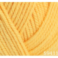 Пряжа Himalaya Dolce Merino 59411 (Жёлтый)