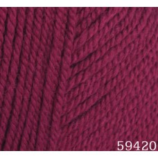 Пряжа Himalaya Dolce Merino 59420 (Вишнёвый)