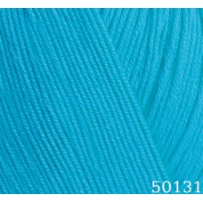 PERLINA Himalaya 50131 (ярко-бирюзовый) - PERLINA Himalaya (50% хлопок 50% акрил 100гр/290м)  - HIMALAYA , Fibranatura - ПРЯЖА - Два сундука