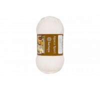 Пряжа Kartopu ALPACA SPORT - 010 (белый) - KARTOPU ALPACA SPORT (20%Шерсть 20%Альпака60%Акрил - KARTOPU - ПРЯЖА - Два сундука