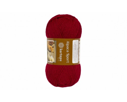 Пряжа Kartopu Alpaca Sport 122 (Красный)