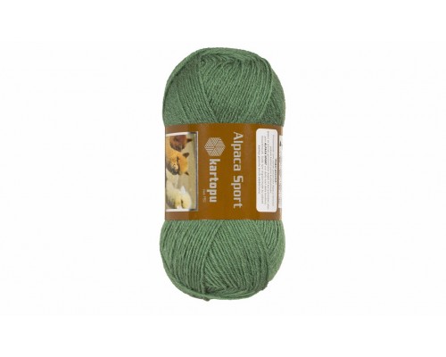 Пряжа Kartopu Alpaca Sport 370 (Оливковый)