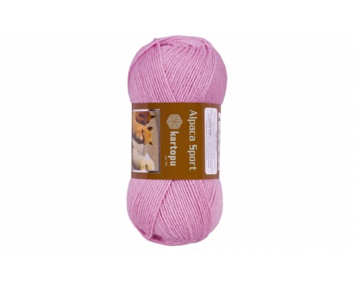 Пряжа Kartopu Alpaca Sport 763 (Фламандская Роза)